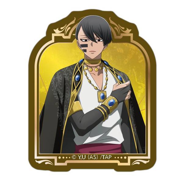 【12月予約】桃源暗鬼 ホロステッカー／無陀野無人 キャラグッズ 4550621457821