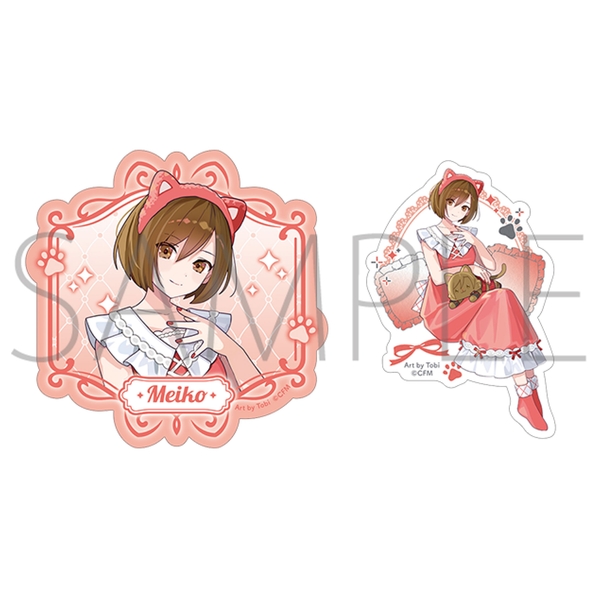 初音ミクシリーズ withCATステッカーセット／MEIKO