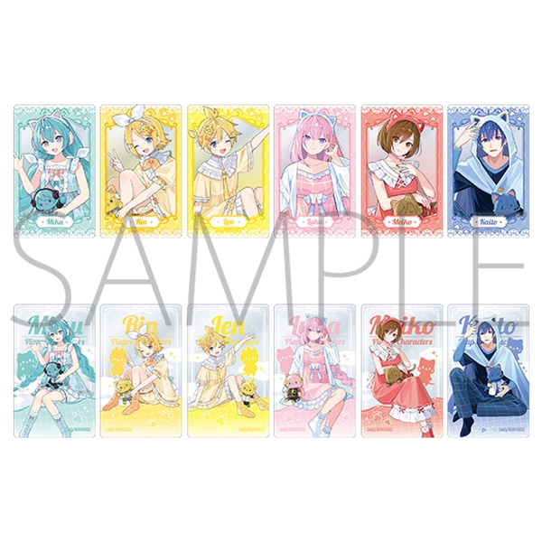 初音ミクシリーズ withCATクリアシートコレクション 6個入BOX