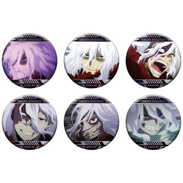 【11月予約】僕のヒーローアカデミア 缶バッジコレクション／死柄木 弔 6個入BOX キャラグッズ 4550621461439