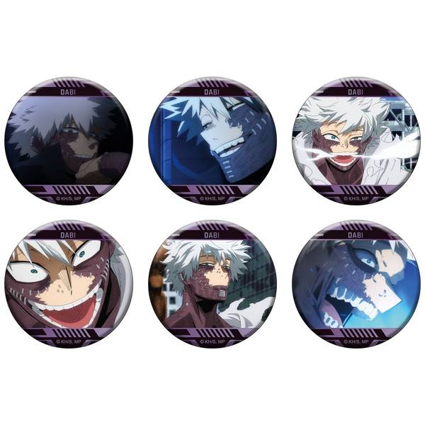 【11月予約】僕のヒーローアカデミア 缶バッジコレクション／荼毘 6個入BOX キャラグッズ 4550621461446