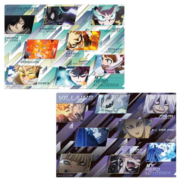 【11月予約】僕のヒーローアカデミア クリアファイルセット キャラグッズ 4550621461477