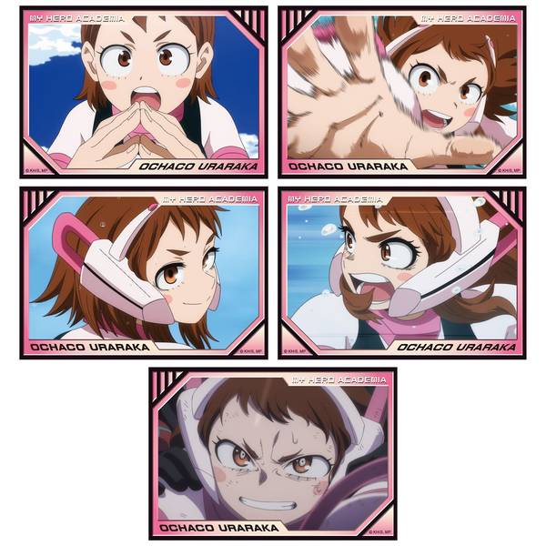 【11月予約】僕のヒーローアカデミア ブロマイドセット／麗日 お茶子 キャラグッズ 4550621461507