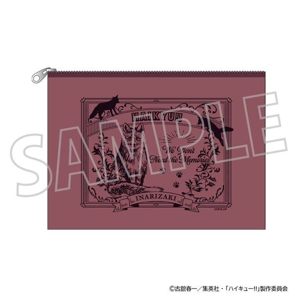【2月予約】ハイキュー!! クリアポーチ／稲荷崎高校 キャラグッズ 4550621469534