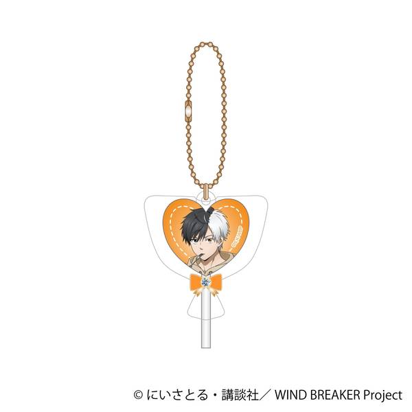 【1月予約】WIND BREAKER キャンディキーホルダー／桜 遥 ～バレンタイン～ キャラグッズ 4550621472275