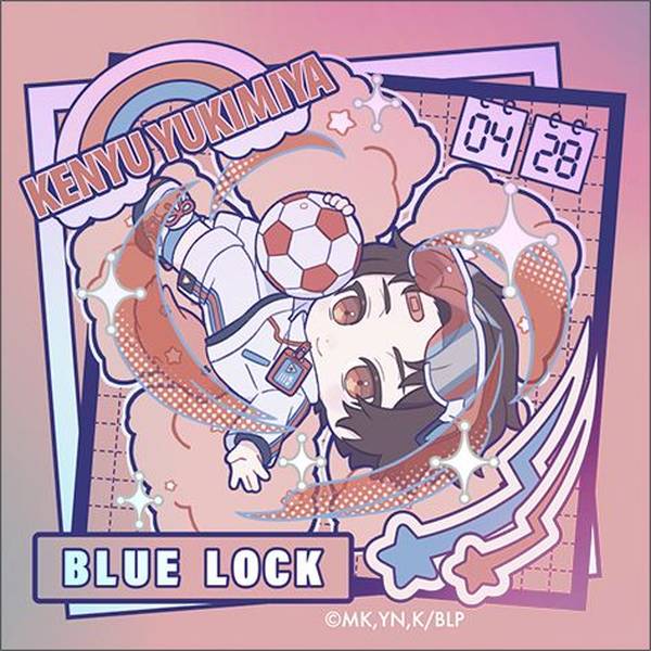 【3月予約】ブルーロック2期 ステッカー／雪宮 剣優 ぱすてるぽっぷ第2弾 キャラグッズ 4550621477638