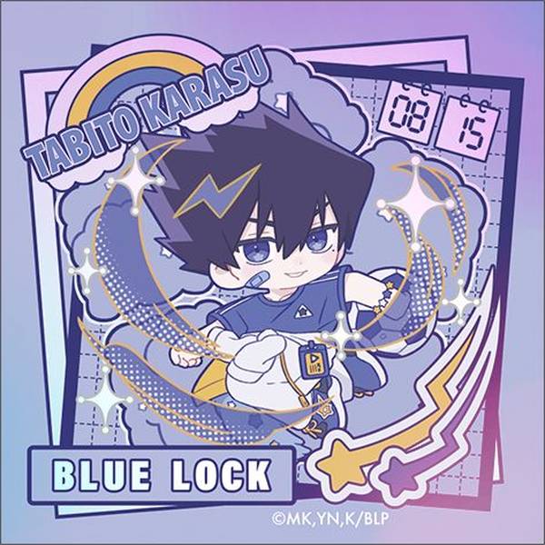 【3月予約】ブルーロック2期 ステッカー／烏 旅人 ぱすてるぽっぷ第2弾 キャラグッズ 4550621477645