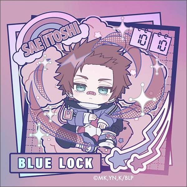 【3月予約】ブルーロック2期 ステッカー／糸師 冴 ぱすてるぽっぷ第2弾 キャラグッズ 4550621477669