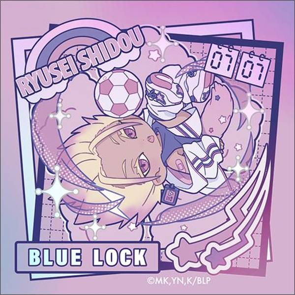【3月予約】ブルーロック2期 ステッカー／士道 龍聖 ぱすてるぽっぷ第2弾 キャラグッズ 4550621477676