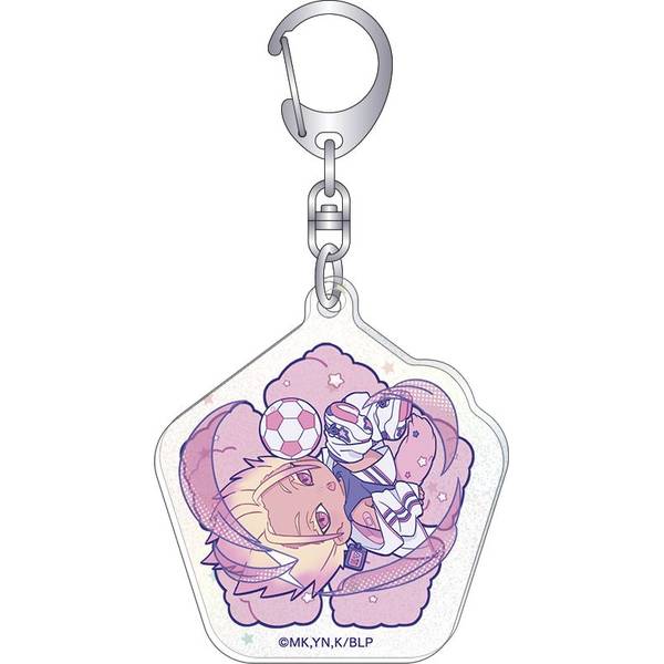 【3月予約】ブルーロック2期 アクリルキーホルダー／士道 龍聖 ぱすてるぽっぷ第2弾 キャラグッズ 4550621477720