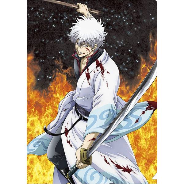 【1月予約】新劇場版 銀魂 -吉原大炎上- クリアファイル／吉原大炎上 坂田銀時 キャラグッズ 4550621478567