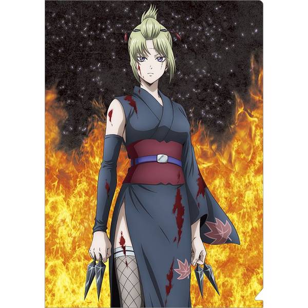 【1月予約】新劇場版 銀魂 -吉原大炎上- クリアファイル／吉原大炎上 月詠 キャラグッズ 4550621478611
