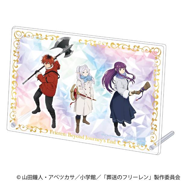 【3月予約】葬送のフリーレン 箔押しアクリルアートパネル キャラグッズ 4550621480003
