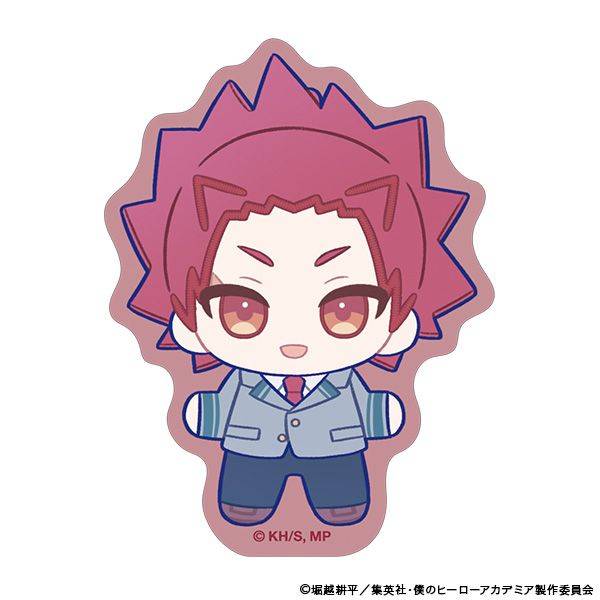 【12月予約】僕のヒーローアカデミア ステッカー／ぬいパル すきっぷ 切島 鋭児郎 キャラグッズ 4550621481574