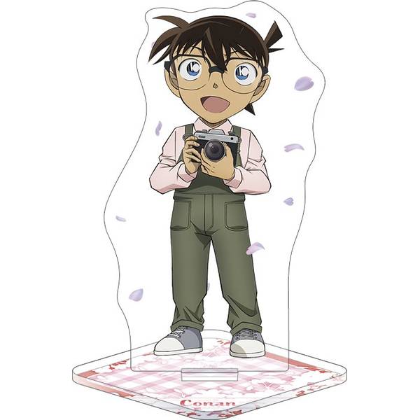 【4月予約】名探偵コナン アクリルスタンド／江戸川コナン、お花見 キャラグッズ 4550621483660