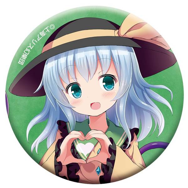 【3月予約】東方Project シルキーマット缶バッジ／古明地こいし キャラグッズ 4550621483806