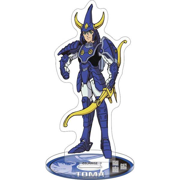 鎧伝サムライトルーパー CD風アクリルスタンド／羽柴 当麻 キャラグッズ 4550621485183【在庫品】