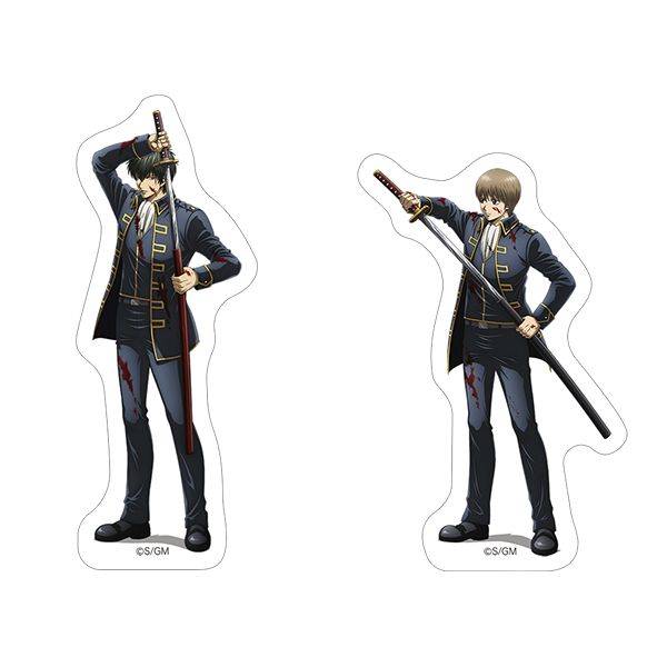 【1月予約】新劇場版 銀魂 -吉原大炎上- ステッカーセット／土方＆沖田 キャラグッズ 4550621486678