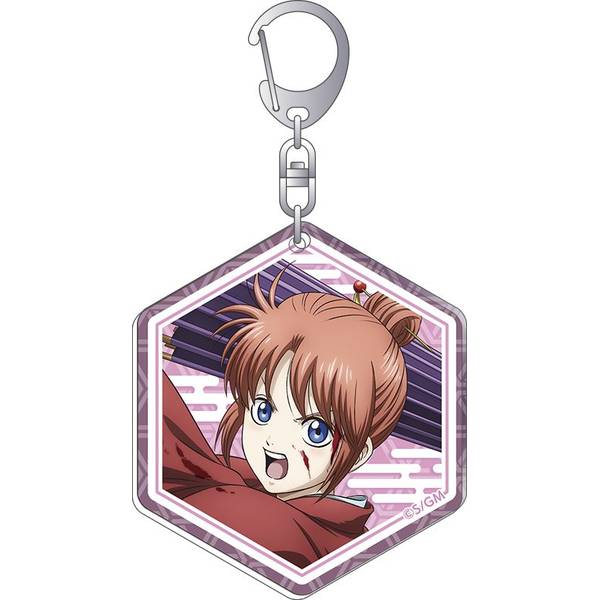 【1月予約】新劇場版 銀魂 -吉原大炎上- アクリルキーホルダー／吉原大炎上 神楽 キャラグッズ 4550621486722