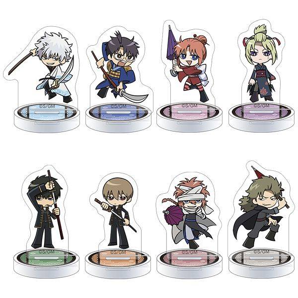 【1月予約】新劇場版 銀魂 -吉原大炎上- ちゅあスタ ミニチュアアクリルスタンドコレクション 8個入BOX キャラグッズ 4550621486784