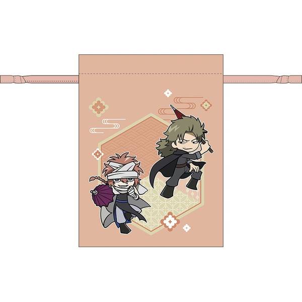 新劇場版 銀魂 -吉原大炎上- 巾着／銀時＆新八＆神楽 | 4550621486807