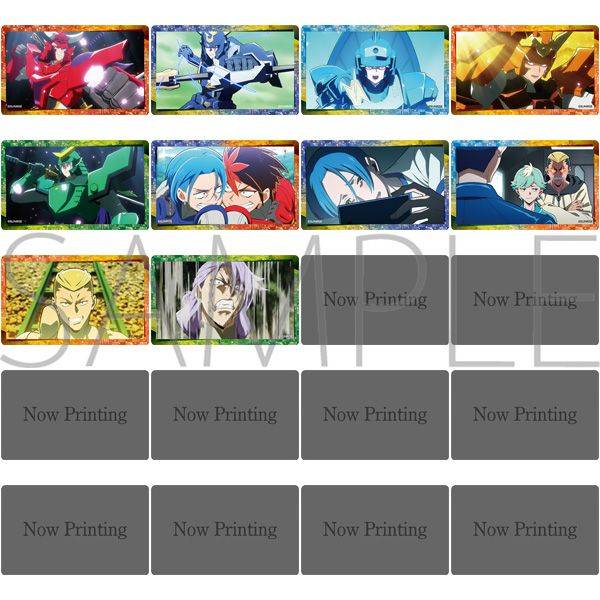 【3月予約】鎧真伝サムライトルーパー メモリアルクリアカードコレクション 10個入BOX キャラグッズ 4550621490170