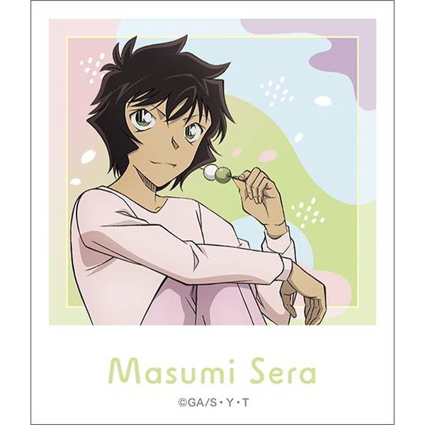 【4月予約】名探偵コナン ステッカー／世良真純、お花見 キャラグッズ 4550621492204