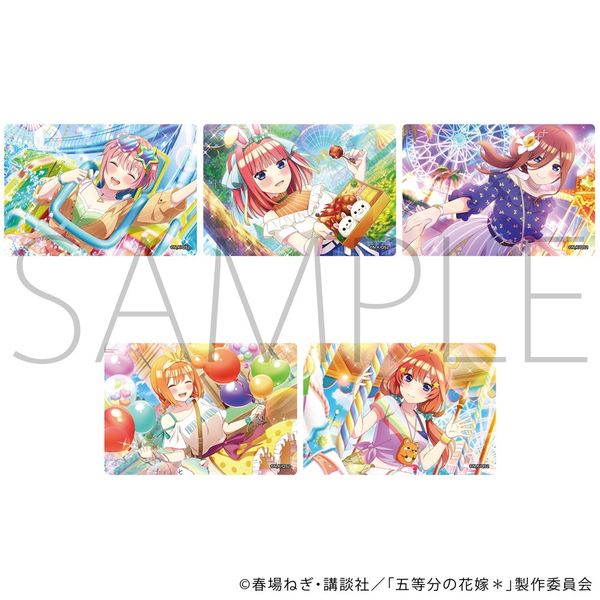【4月予約】五等分の花嫁＊ アクリルシートコレクション(テーマパーク) 5個入BOX キャラグッズ 4550621492693