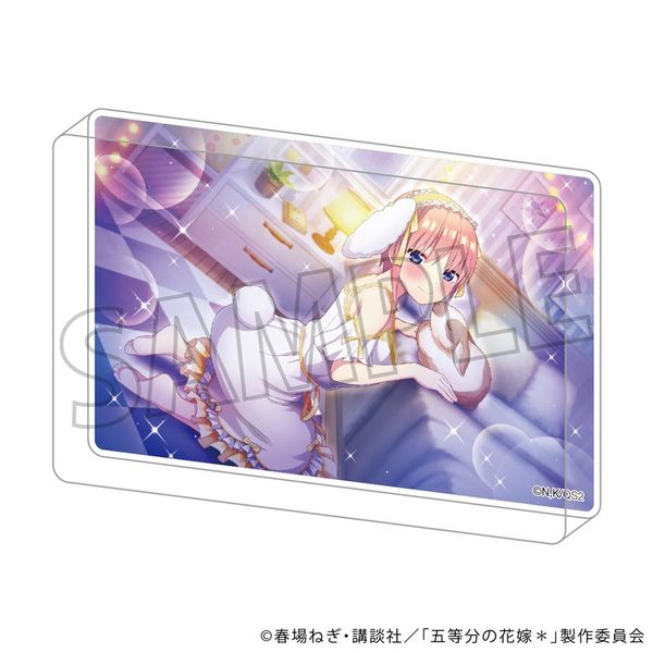 【4月予約】五等分の花嫁＊ アクリルブロック／(うさみみ)中野一花 キャラグッズ 4550621492716