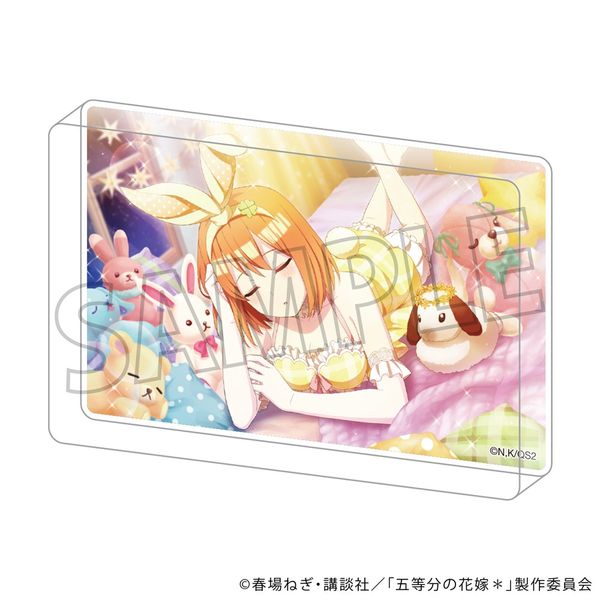 【4月予約】五等分の花嫁＊ アクリルブロック／(うさみみ)中野四葉 キャラグッズ 4550621492747