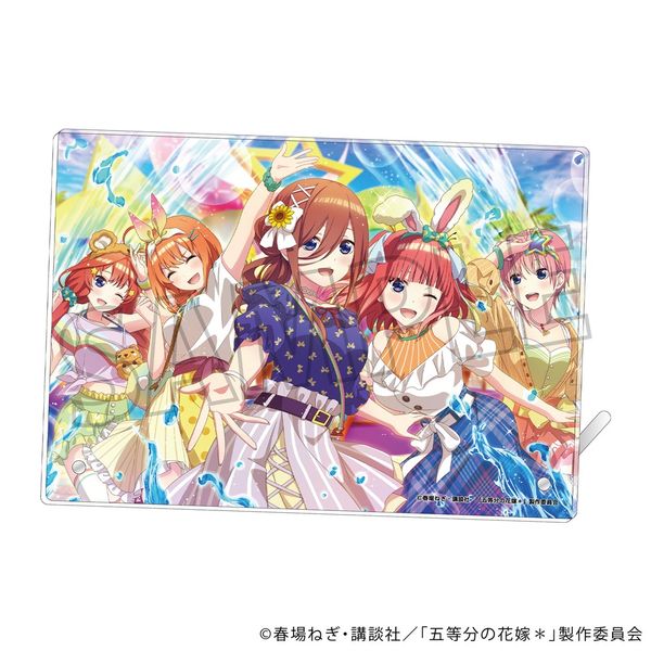 【4月予約】五等分の花嫁＊ アクリルアートパネル(テーマパーク) キャラグッズ 4550621492785