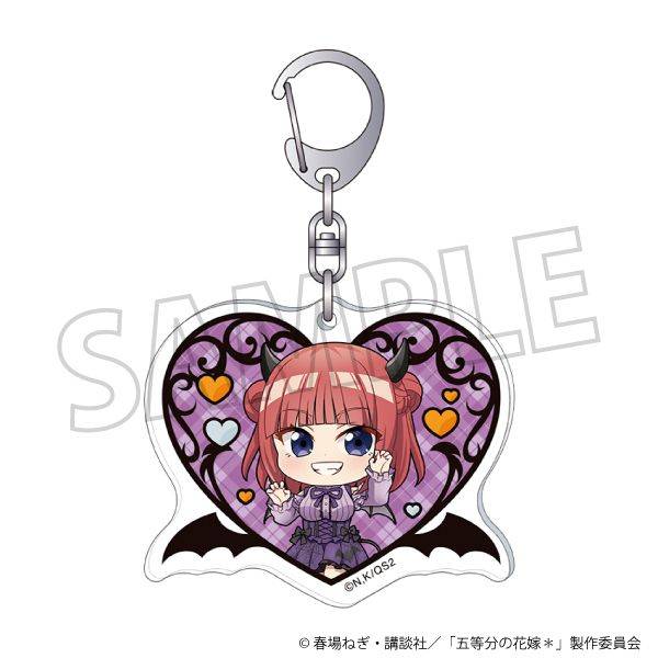 【3月予約】五等分の花嫁＊ アクリルキーホルダー／(ミニキャラ)中野二乃 キャラグッズ 4550621494215