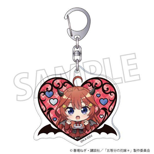 【3月予約】五等分の花嫁＊ アクリルキーホルダー／(ミニキャラ)中野五月 キャラグッズ 4550621494246