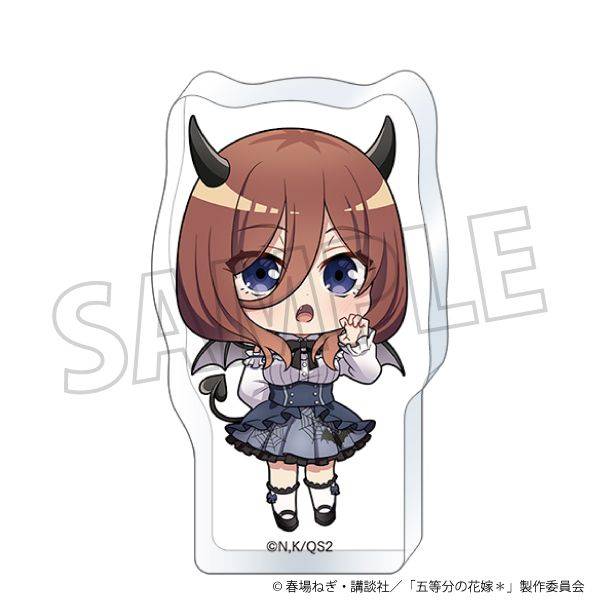 【4月予約】五等分の花嫁＊ ころっとアクリルフィギュア／(ミニキャラ)中野三玖 キャラグッズ 4550621494420