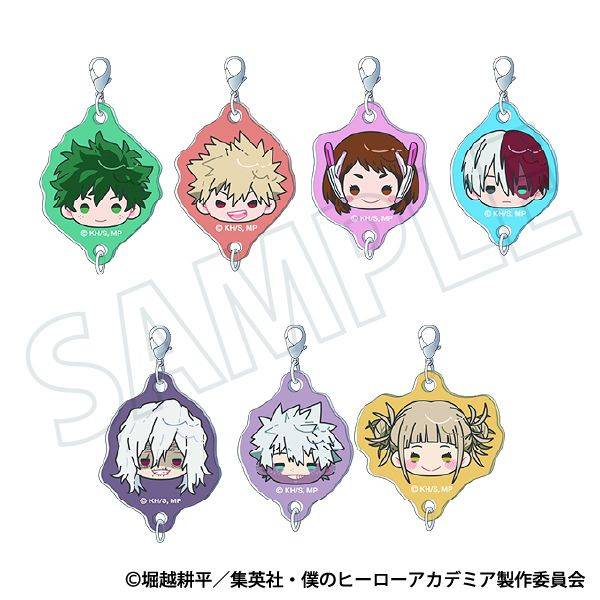 【1月予約】僕のヒーローアカデミア つながるアクリルチャームコレクション 7個入BOX キャラグッズ 4550621499876