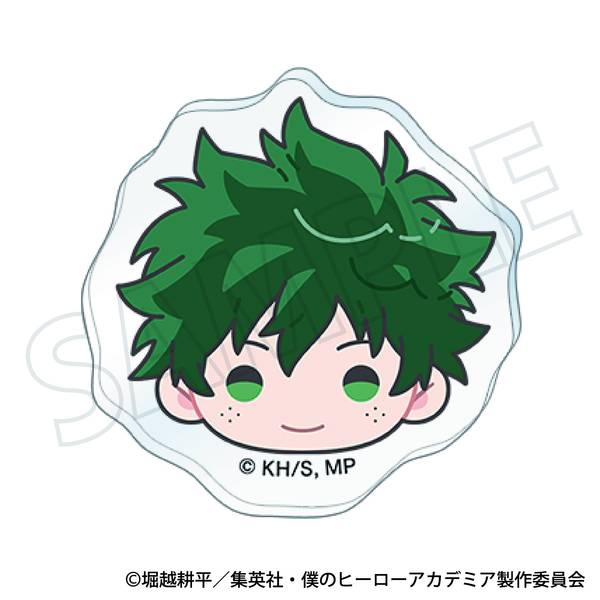 【1月予約】僕のヒーローアカデミア アクリルマルチステッカー／緑谷 出久 キャラグッズ 4550621499883