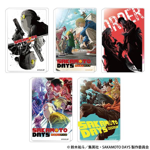 【3月予約】TVアニメ『SAKAMOTO DAYS』 アクリルブロックコレクション 5個入BOX キャラグッズ 4550621502019