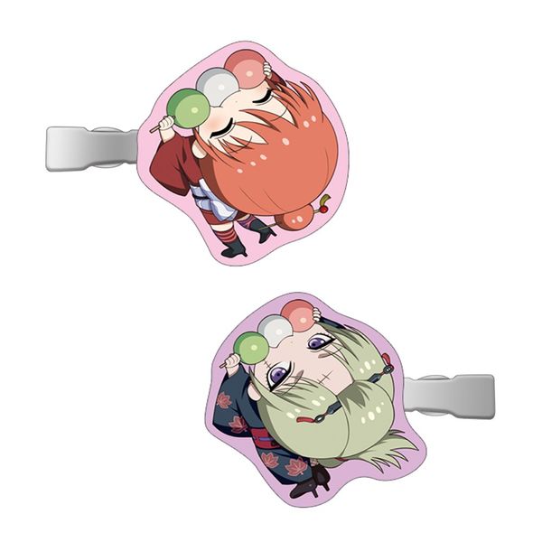 【4月予約】新劇場版 銀魂 -吉原大炎上- かぷりっこ前髪クリップ／神楽・月詠 キャラグッズ 4550621504679