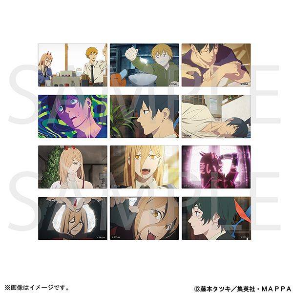 【3月予約】チェンソーマン クリアステッカーセレクション 12個入BOX キャラグッズ 4550621510632