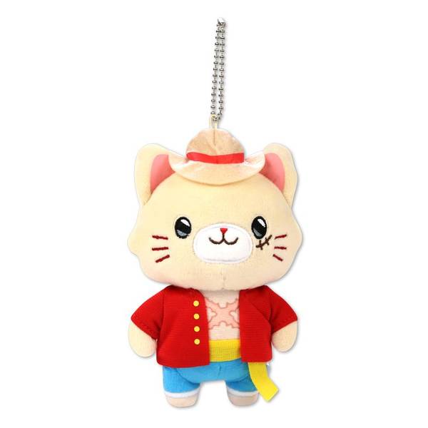 【3月予約】ONE PIECE withCATアイマスク付きぬいぐるみキーホルダー／ルフィ キャラグッズ 4550621510694