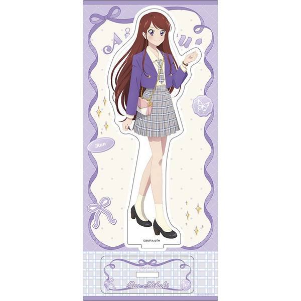 【3月予約】アイカツ！ アクリルスタンド／-Cute Check Style ver.- 紫吹 蘭 キャラグッズ 4550621511967