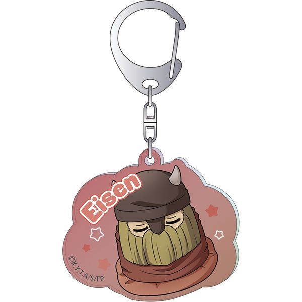 【4月予約】葬送のフリーレン オーロラアクリルキーホルダー／～ゆめをみるまほう～ アイゼン キャラグッズ 4550621515668