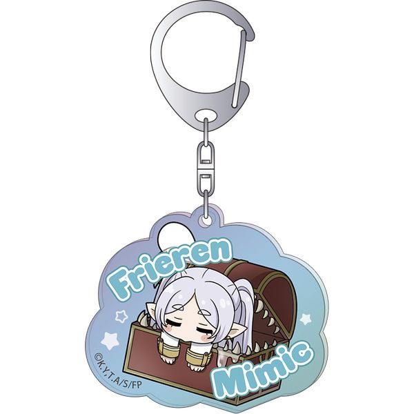 【4月予約】葬送のフリーレン オーロラアクリルキーホルダー／～ゆめをみるまほう～ フリーレン＆ミミック キャラグッズ 4550621515705