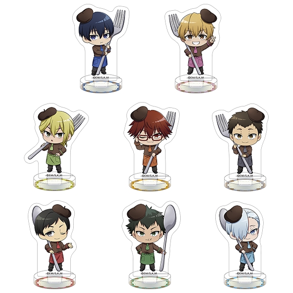忘却バッテリー ちゅあスタ(ミニチュアアクリルスタンドコレクション)／もぐふれ 8個入BOX