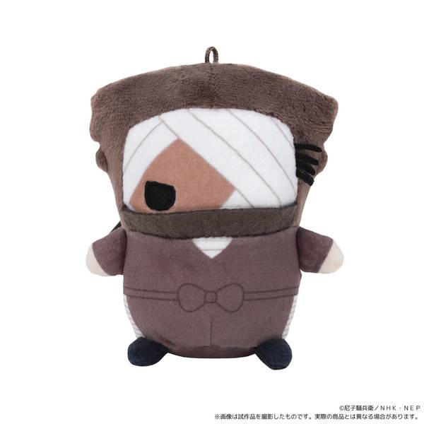 【5月予約】忍たま乱太郎 まめめいと(ぬいぐるみマスコット)／雑渡昆奈門 キャラグッズ 4550621522727
