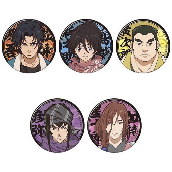 【3月予約】火喰鳥 羽州ぼろ鳶組 キャラバッジコレクション 5個入BOX キャラグッズ 4550621523267