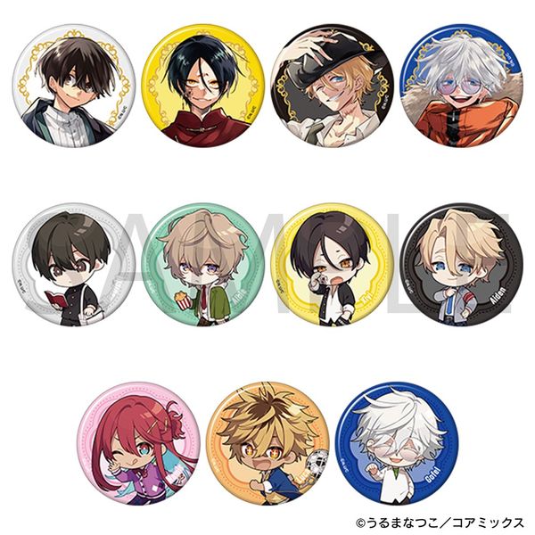 【4月予約】列強戦線 キャラバッジコレクション 11個入BOX キャラグッズ 4550621524448