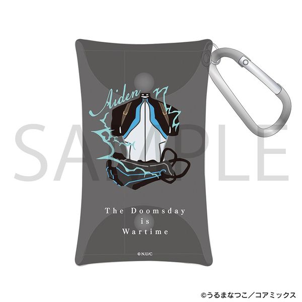【4月予約】列強戦線 カラビナ付きクリアポーチ／エイデン・D・アダムス キャラグッズ 4550621524554