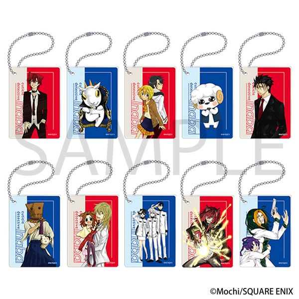 【4月予約】キューティクル探偵因幡 スクエアアクリルキーホルダーコレクション／A 10個入BOX キャラグッズ 4550621527296