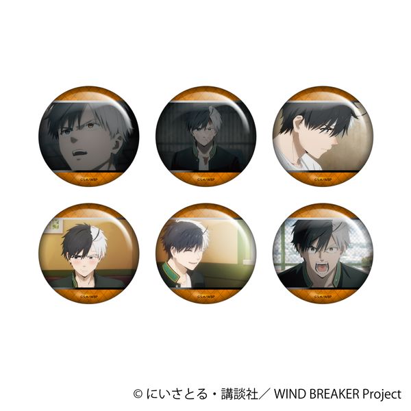 【4月予約】WIND BREAKER 桜がいっぱいホロキャラバッジコレクション 6個入BOX キャラグッズ 4550621527555